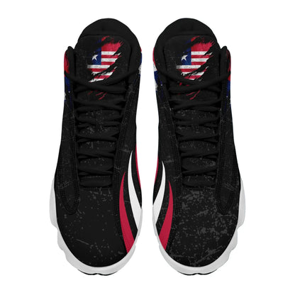 Liberia In Me High Top Sneakers Special Grunge Style