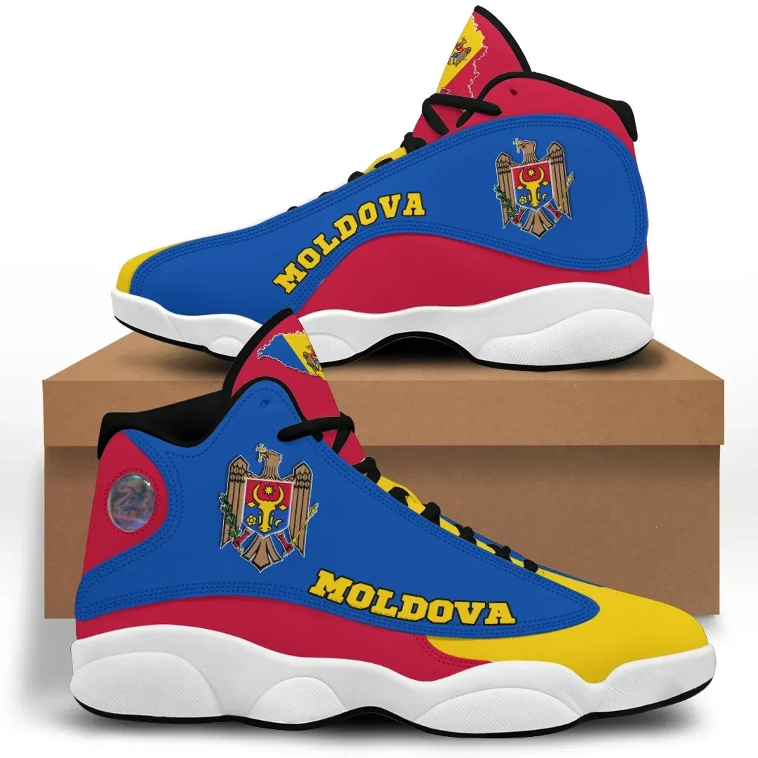 Moldova High Top Sneakers Shoes