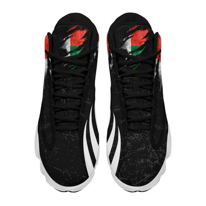 Madagascar In Me High Top Sneakers Special Grunge Style