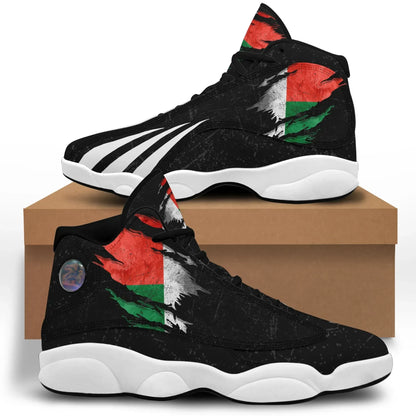 Madagascar In Me High Top Sneakers Special Grunge Style