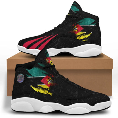 Mozambique In Me High Top Sneakers Special Grunge Style