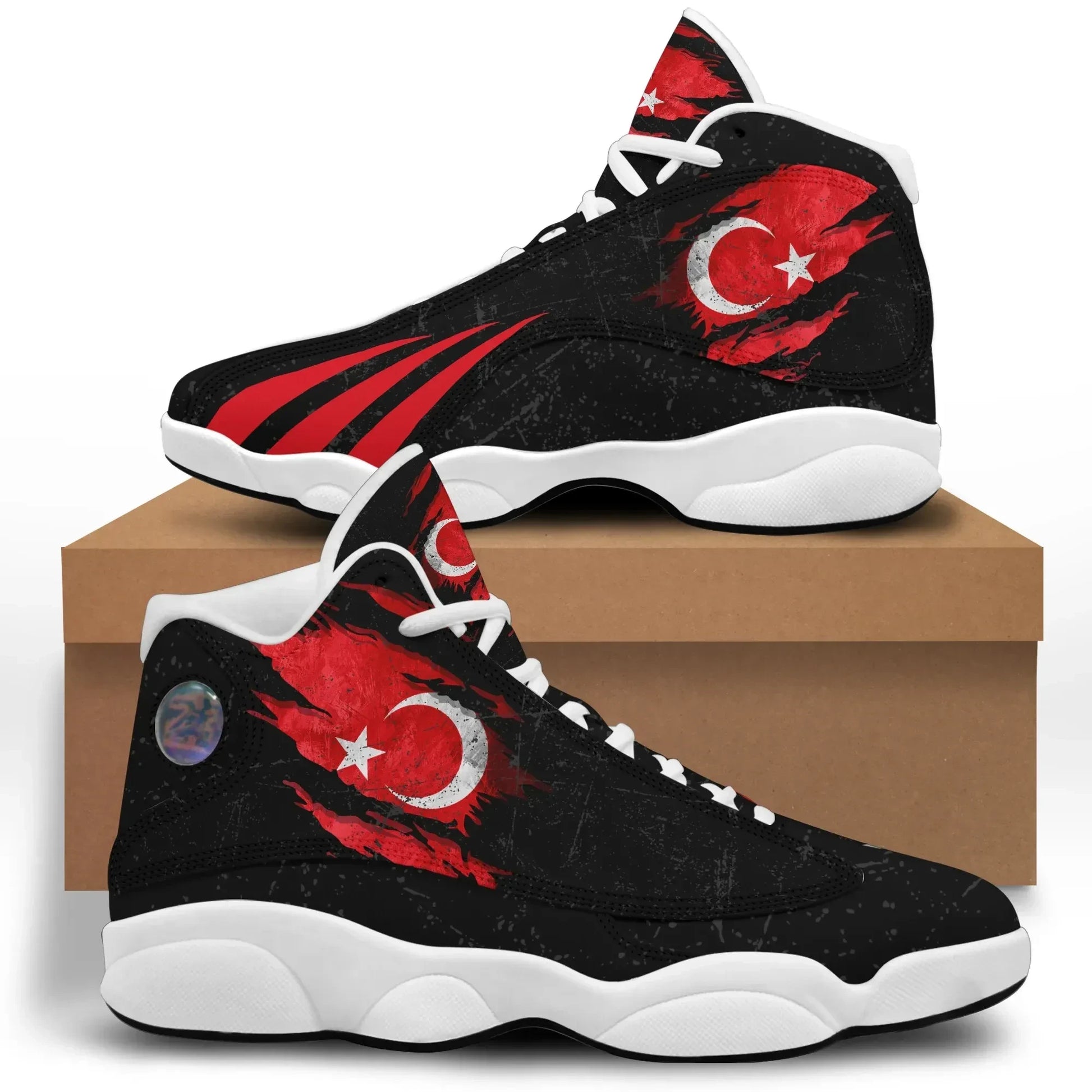 Turkey In Me High Top Sneakers Shoes Special Grunge Style