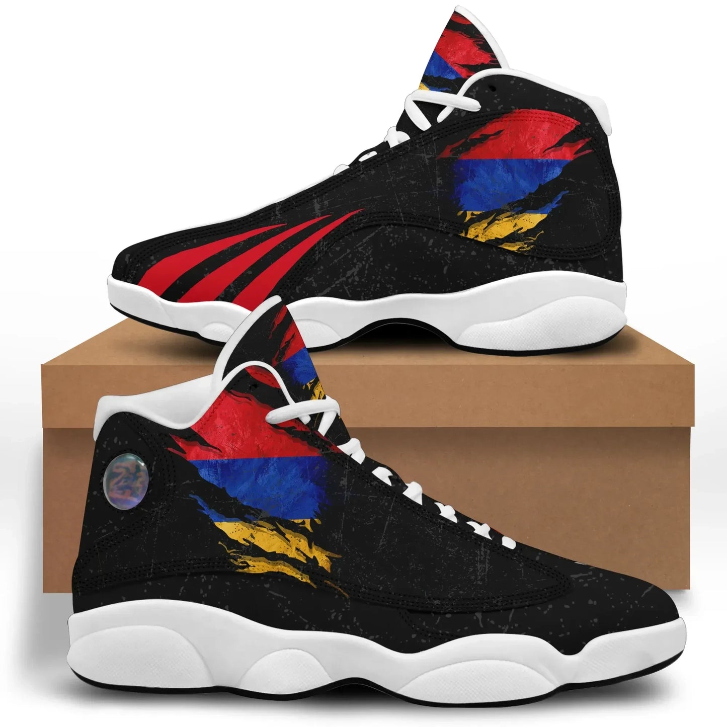Armenia In Me High Top Sneakers Shoes Special Grunge Style