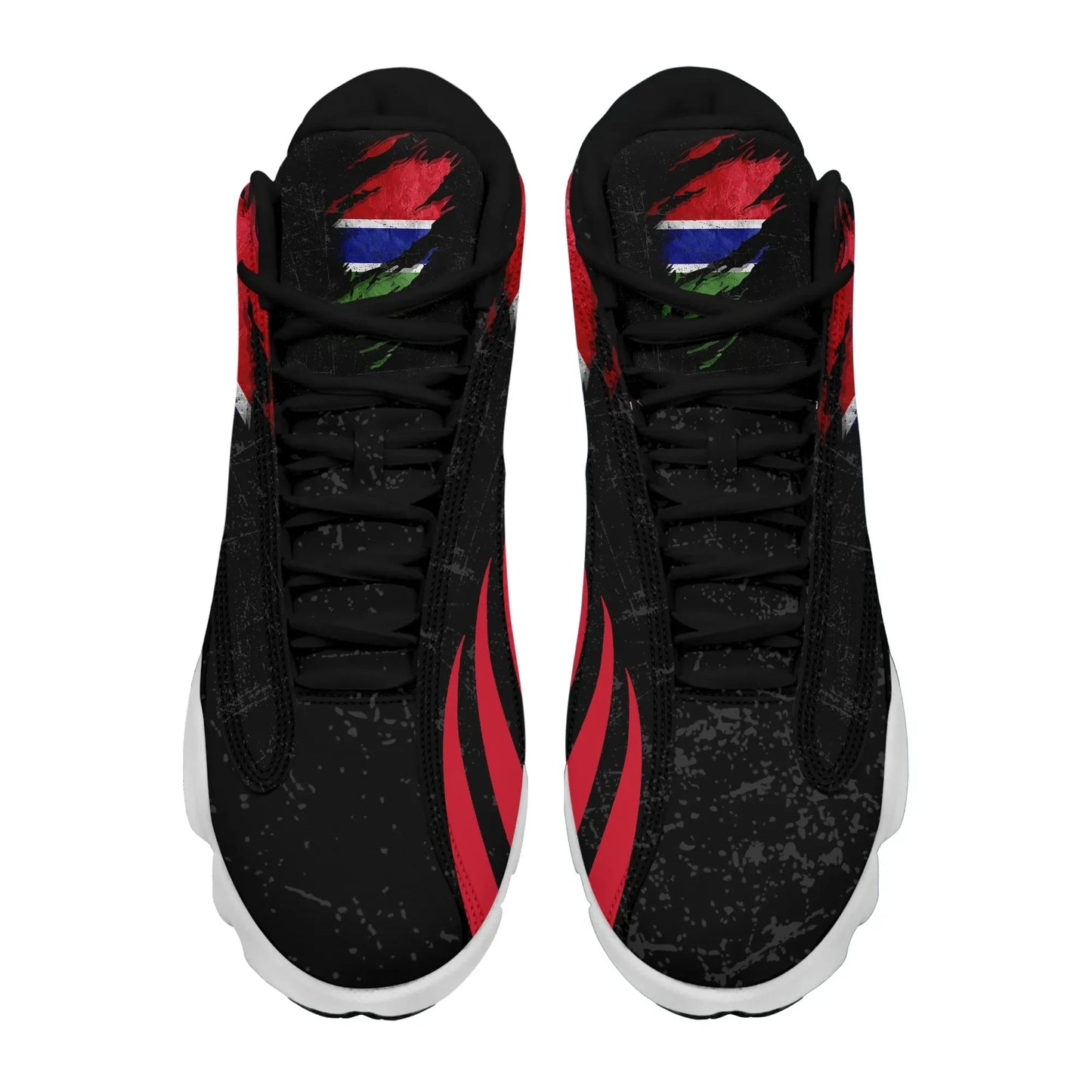 Gambia In Me High Top Sneakers Special Grunge Style