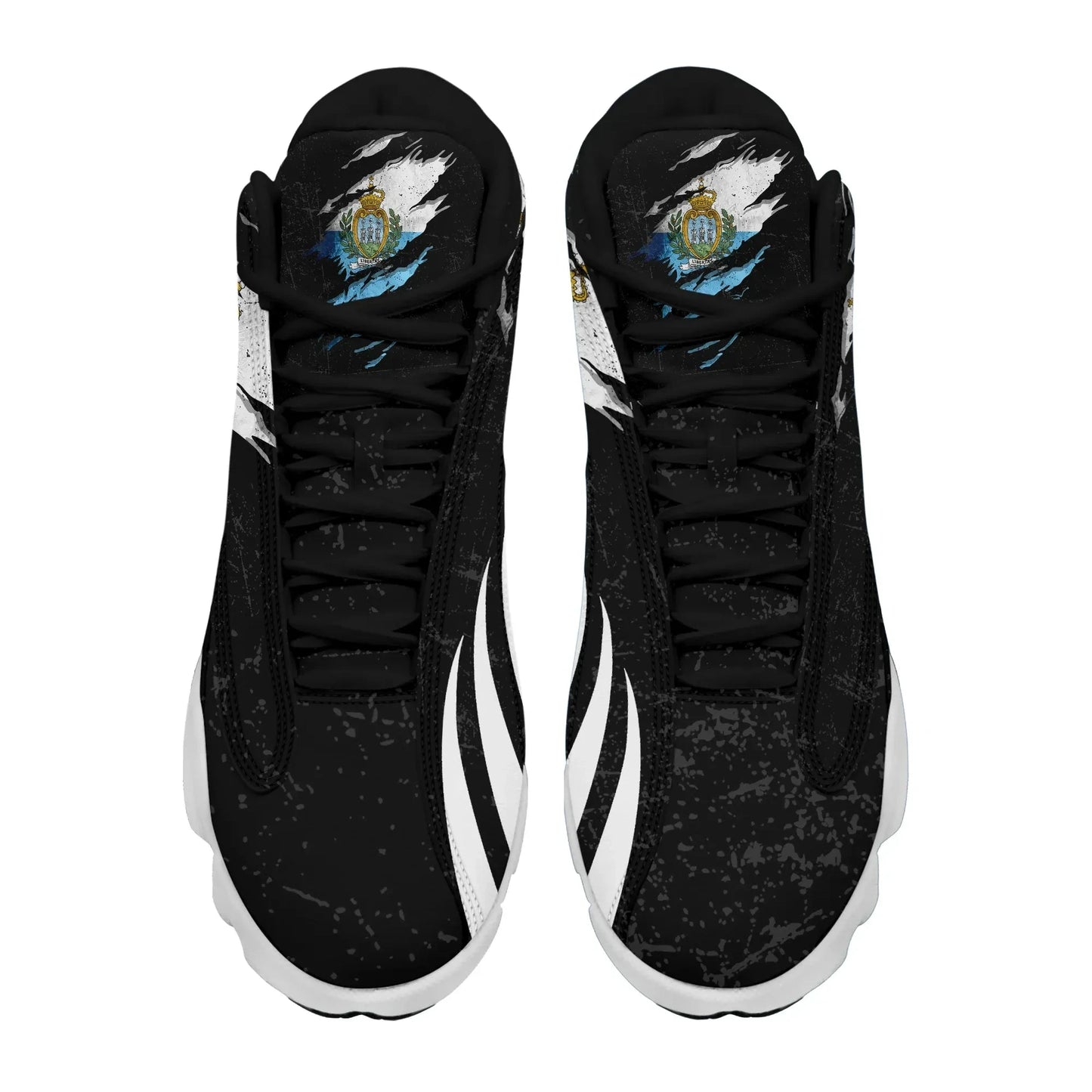 San Marino In Me High Top Sneakers Shoes Special Grunge Style