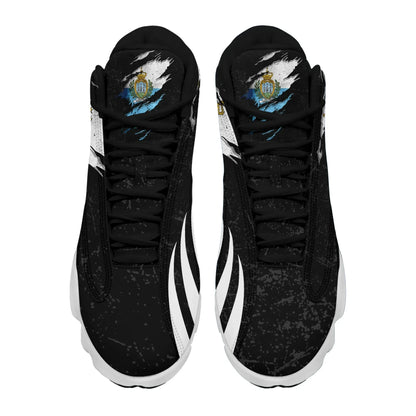San Marino In Me High Top Sneakers Shoes Special Grunge Style