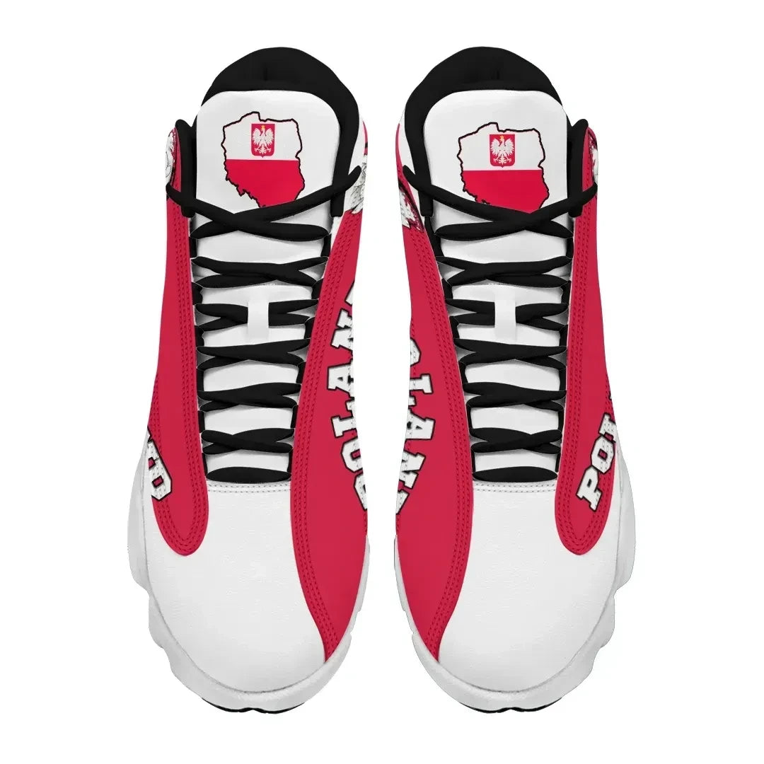 Poland Eagle High Top Sneakers Shoes New Style