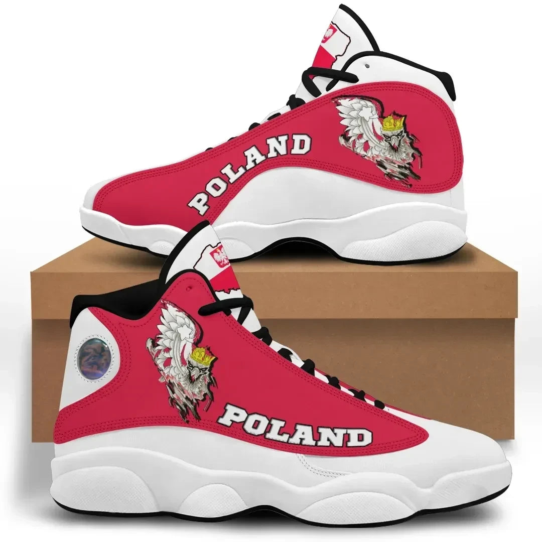 Poland Eagle High Top Sneakers Shoes New Style