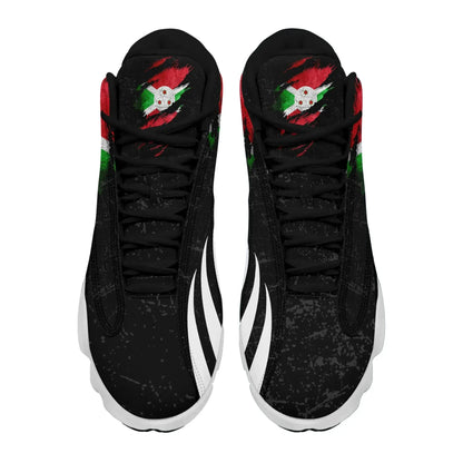 Burundi In Me High Top Sneakers Special Grunge Style