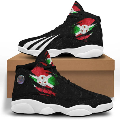 Burundi In Me High Top Sneakers Special Grunge Style