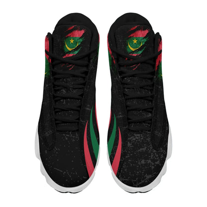 Mauritania In Me High Top Sneakers Special Grunge Style