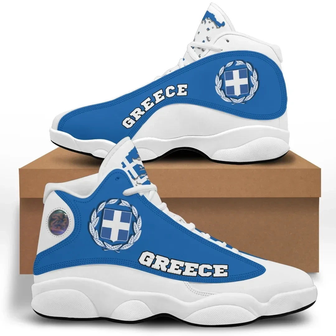 Greece High Top Sneakers Shoes