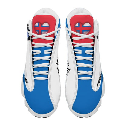 Faroe Islands High Top Sneakers Shoes