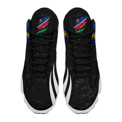 Namibia In Me High Top Sneakers Special Grunge Style