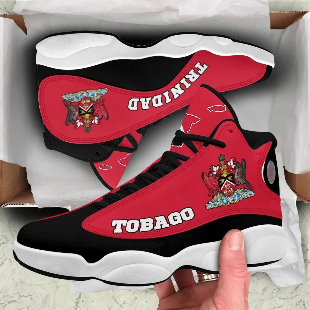 Trinidad & Tobago High Top Sneakers Shoes