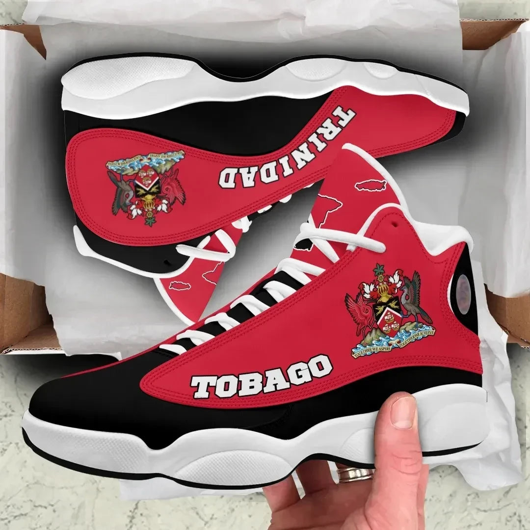 Trinidad & Tobago High Top Sneakers Shoes