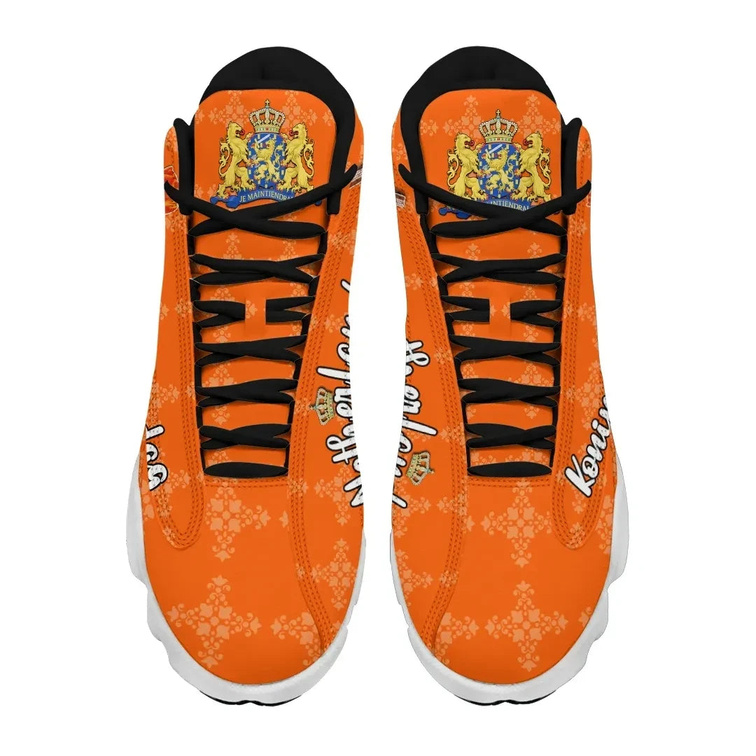 Netherlands High Top Sneakers Shoes Koningsdag