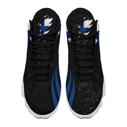 Finland In Me High Top Sneakers Shoes Special Grunge Style