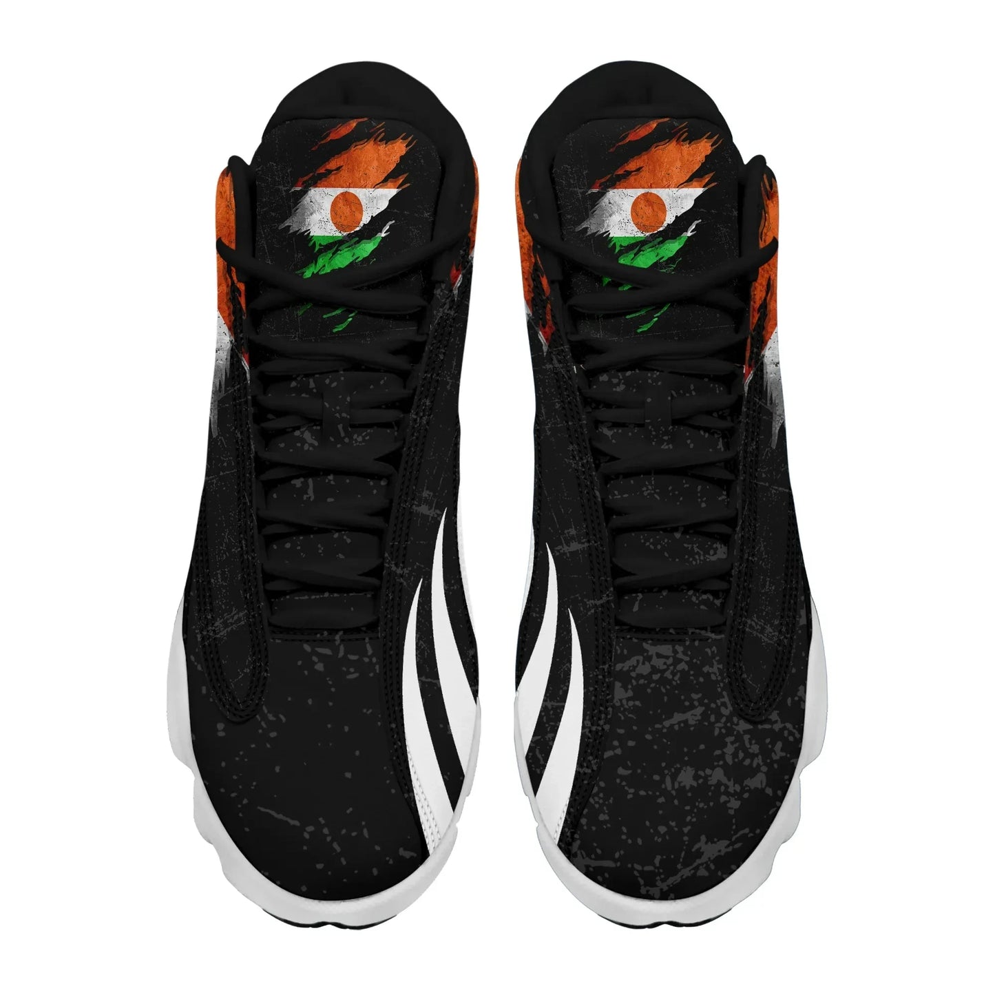 Niger In Me High Top Sneakers Special Grunge Style