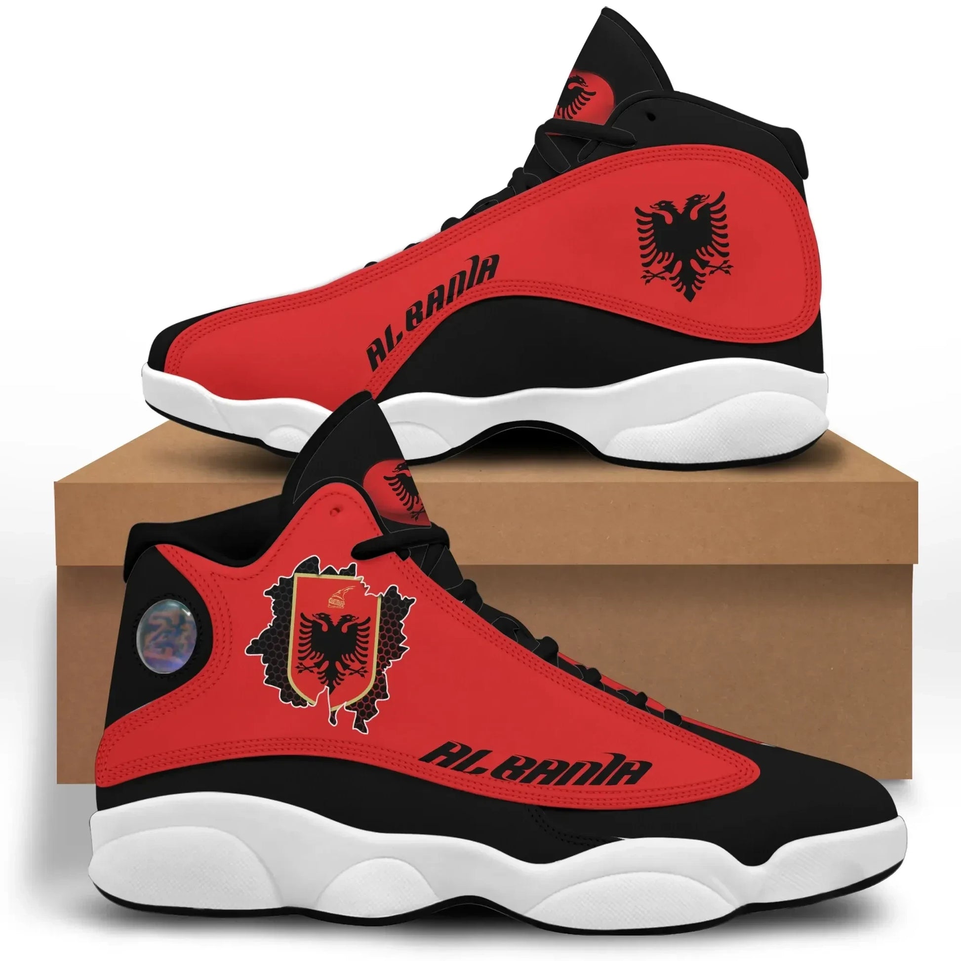 Albania High Top Sneakers Shoes