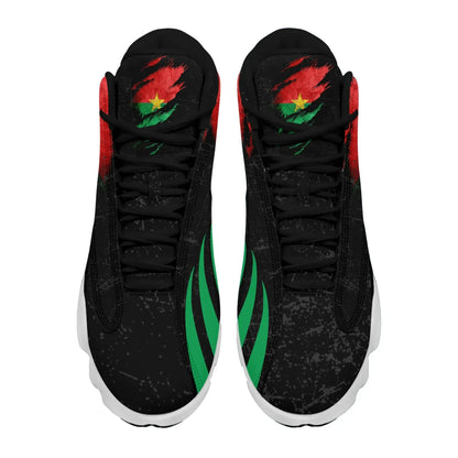 Burkina Faso In Me High Top Sneakers Special Grunge Style
