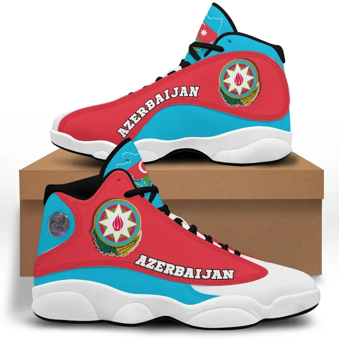 Azerbaijan High Top Sneakers Shoes