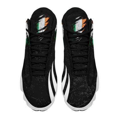 Ireland In Me High Top Sneakers Shoes Special Grunge Style