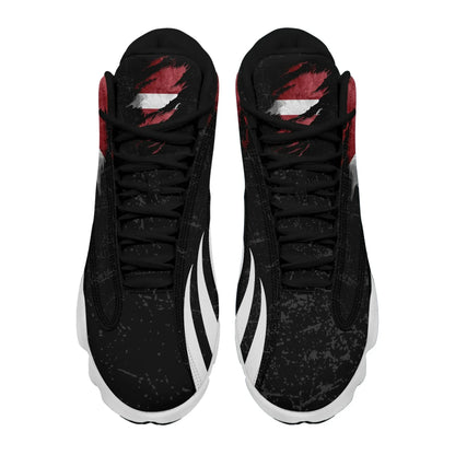 Latvia In Me High Top Sneakers Shoes Special Grunge Style
