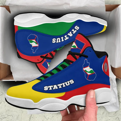 Sint Eustatius High Top Sneakers Shoes