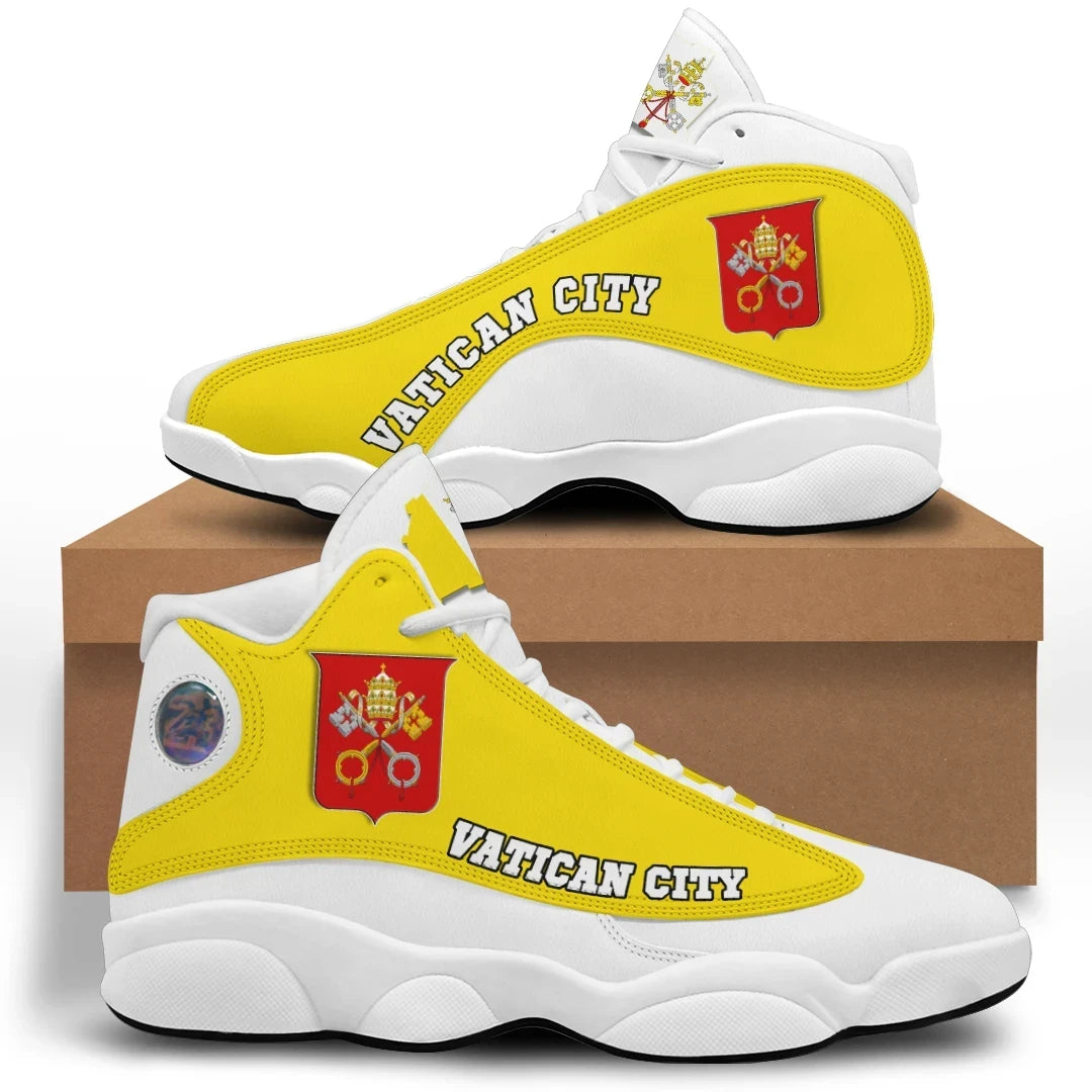 Vatican City High Top Sneakers Shoes