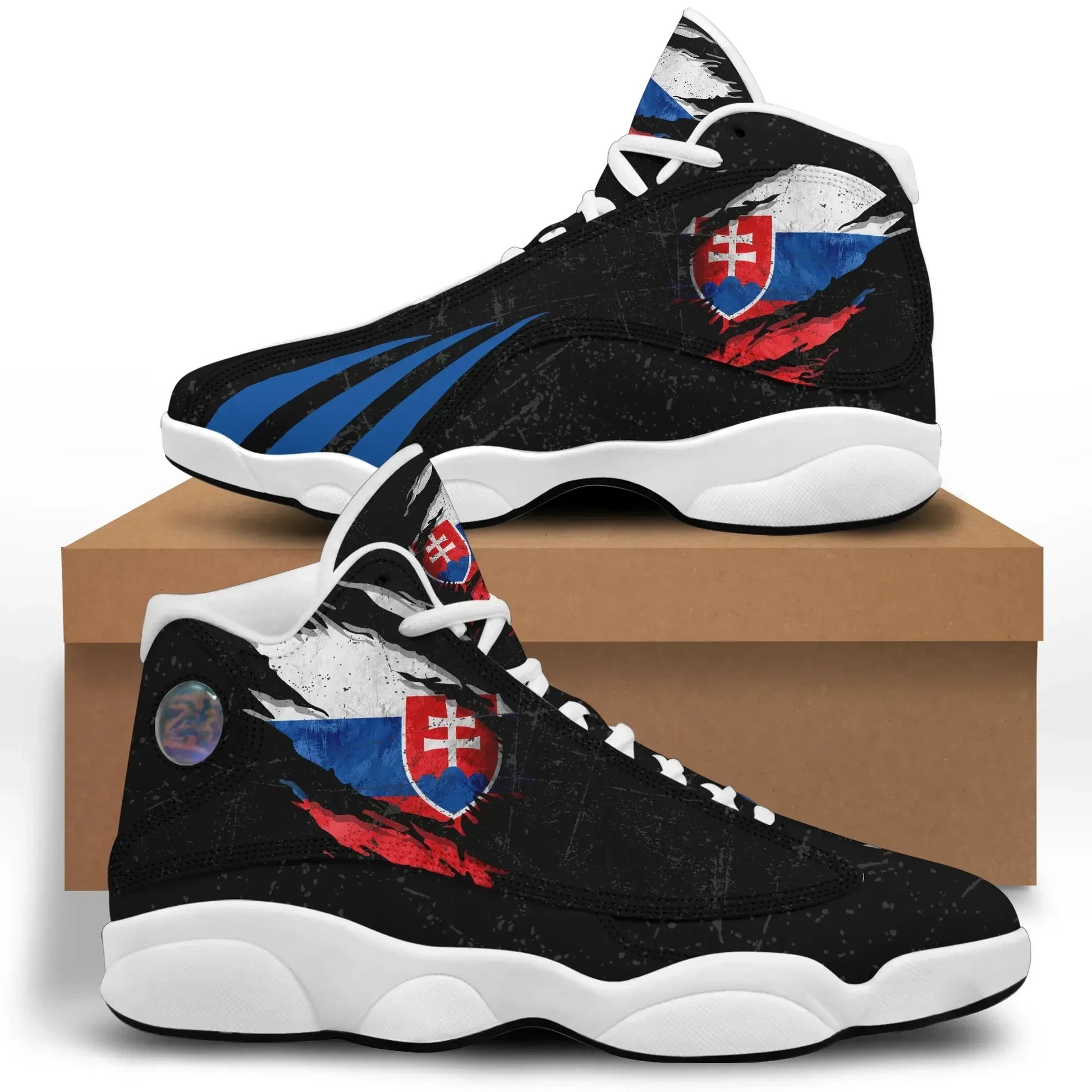 Slovakia In Me High Top Sneakers Shoes Special Grunge Style