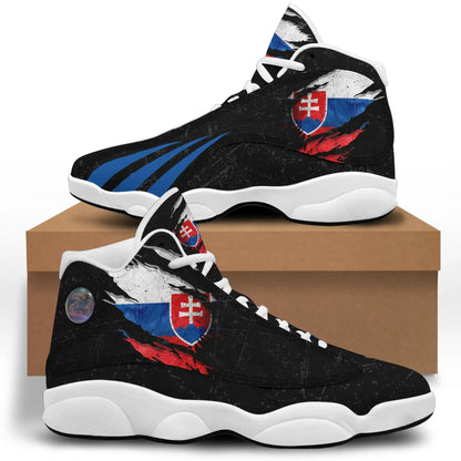 Slovakia In Me High Top Sneakers Shoes Special Grunge Style