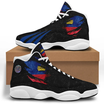 Liechtenstein In Me High Top Sneakers Shoes Special Grunge Style