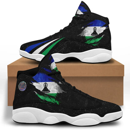 Lesotho In Me High Top Sneakers Special Grunge Style