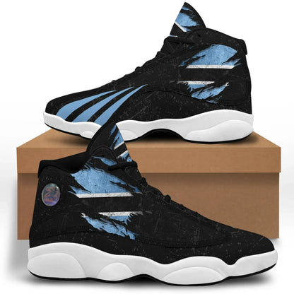 Botswana In Me High Top Sneakers Special Grunge Style