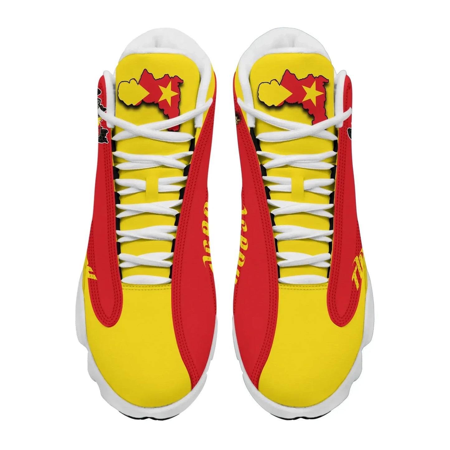 Tigray Lion High Top Sneakers Shoes