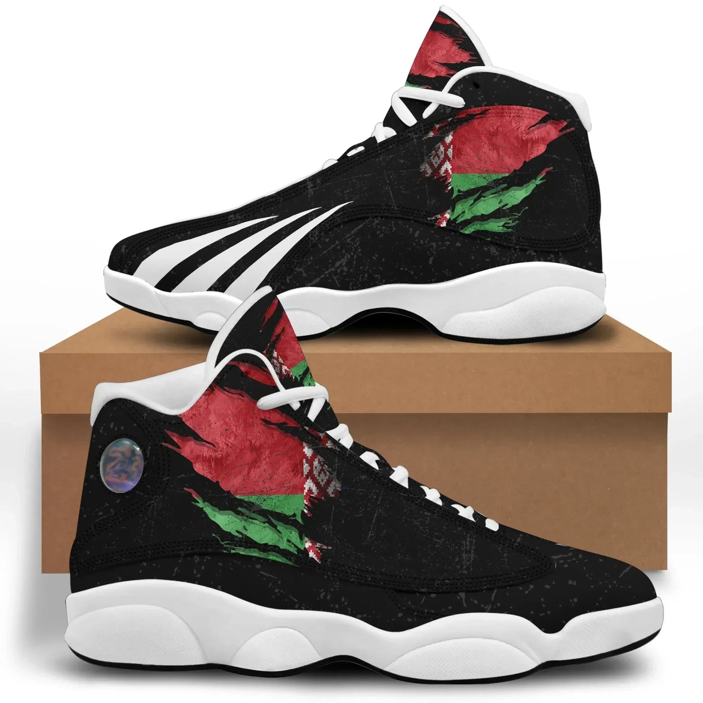 Belarus In Me High Top Sneakers Shoes Special Grunge Style