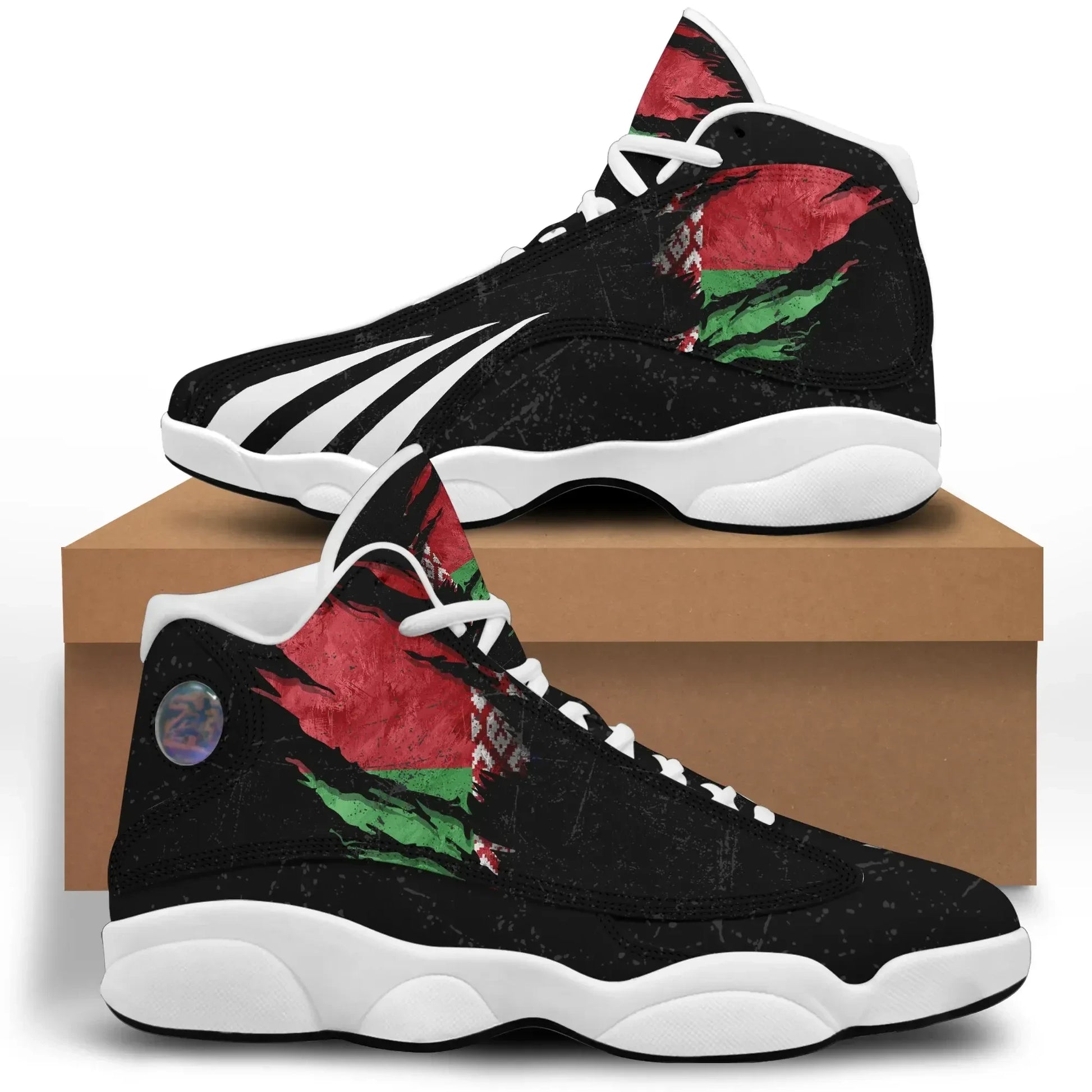 Belarus In Me High Top Sneakers Shoes Special Grunge Style