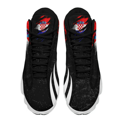 Croatia In Me High Top Sneakers Shoes Special Grunge Style