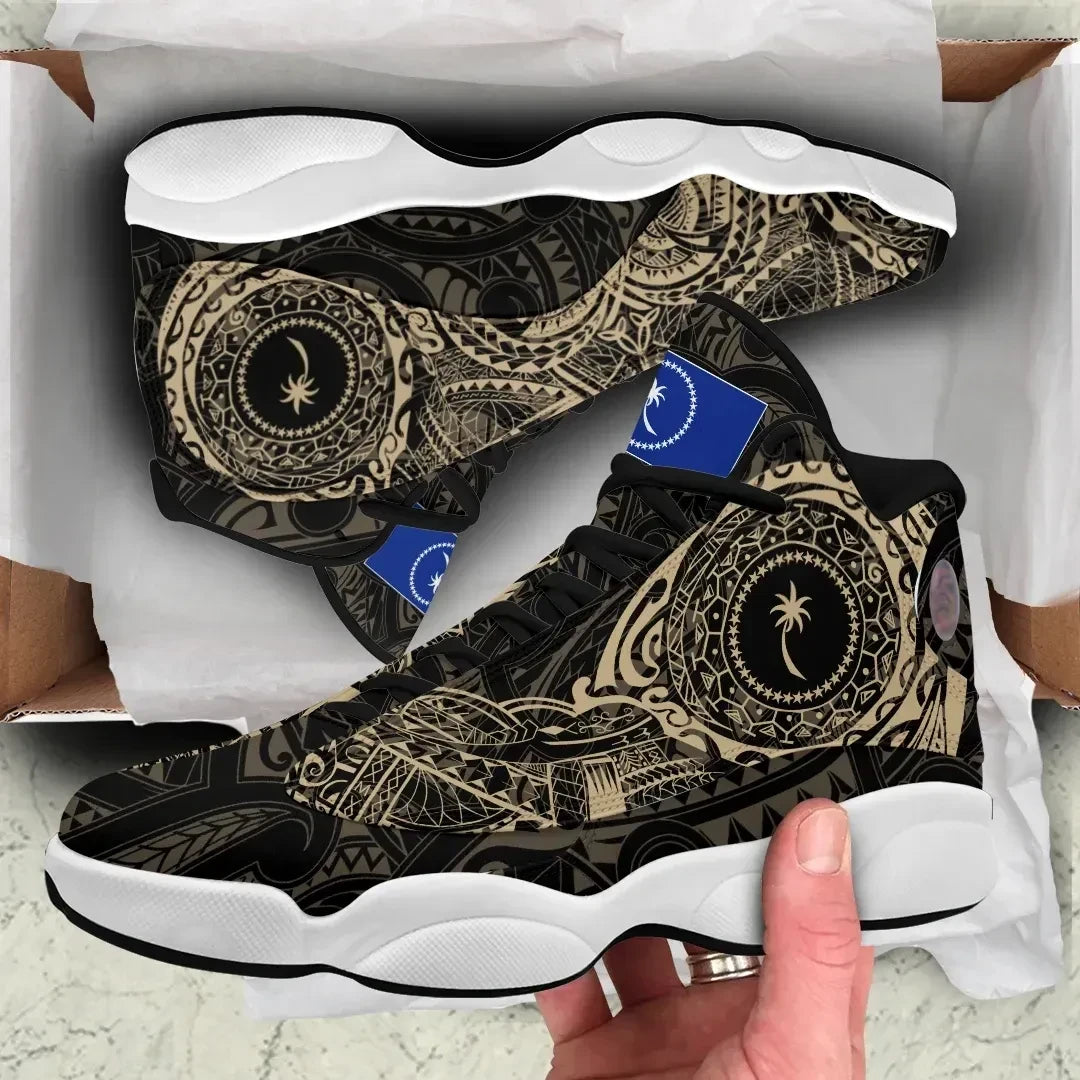 Chuuk Islands Tattoo High Top Sneakers Shoes