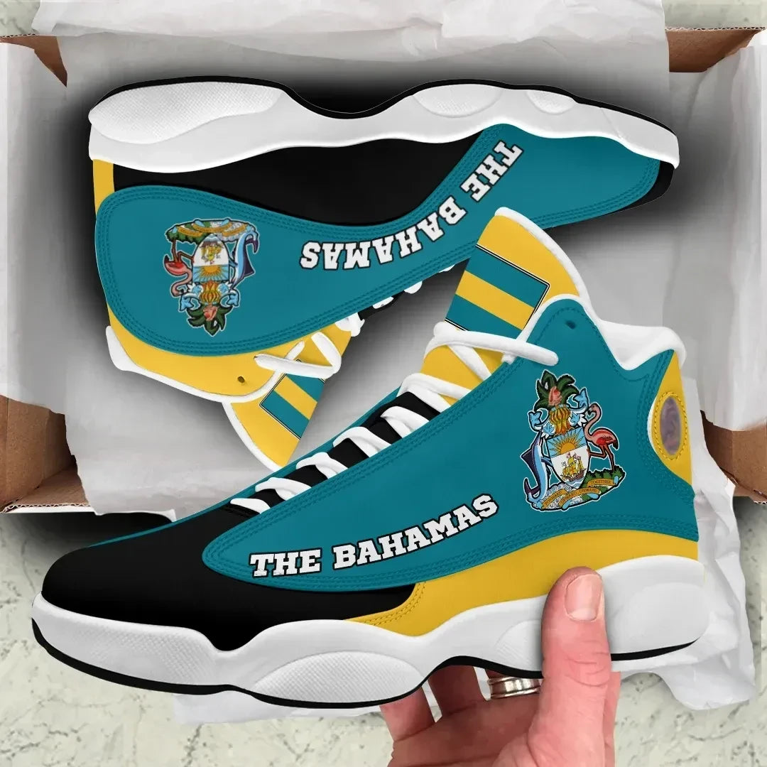 The Bahamas High Top Sneakers Shoes