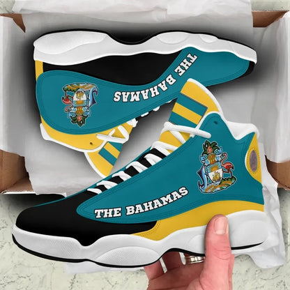The Bahamas High Top Sneakers Shoes