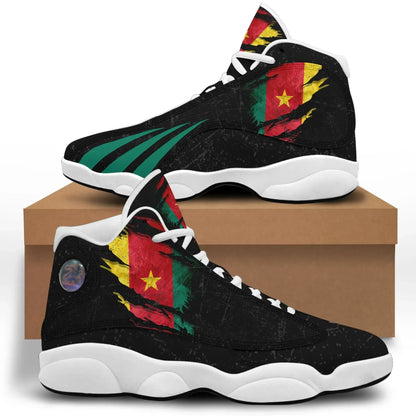 Cameroon In Me High Top Sneakers Shoes Special Grunge Style