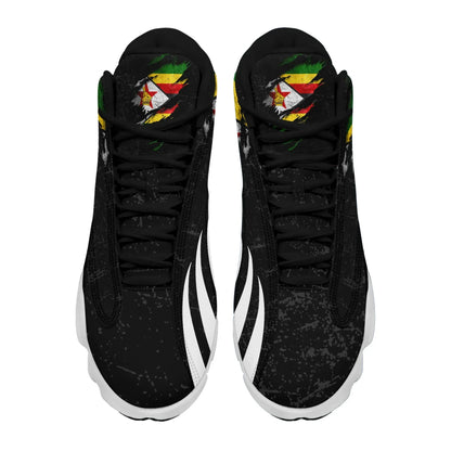 Zimbabwe In Me High Top Sneakers Special Grunge Style