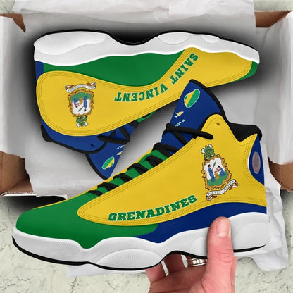 Saint Vincent & the Grenadines High Top Sneakers Shoes