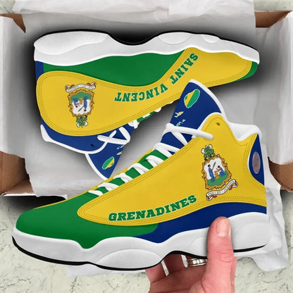 Saint Vincent & the Grenadines High Top Sneakers Shoes