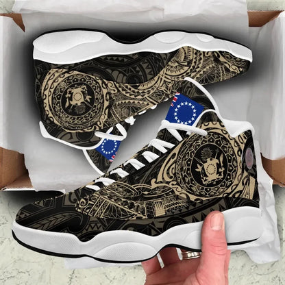 Cook Islands Tattoo High Top Sneakers Shoes