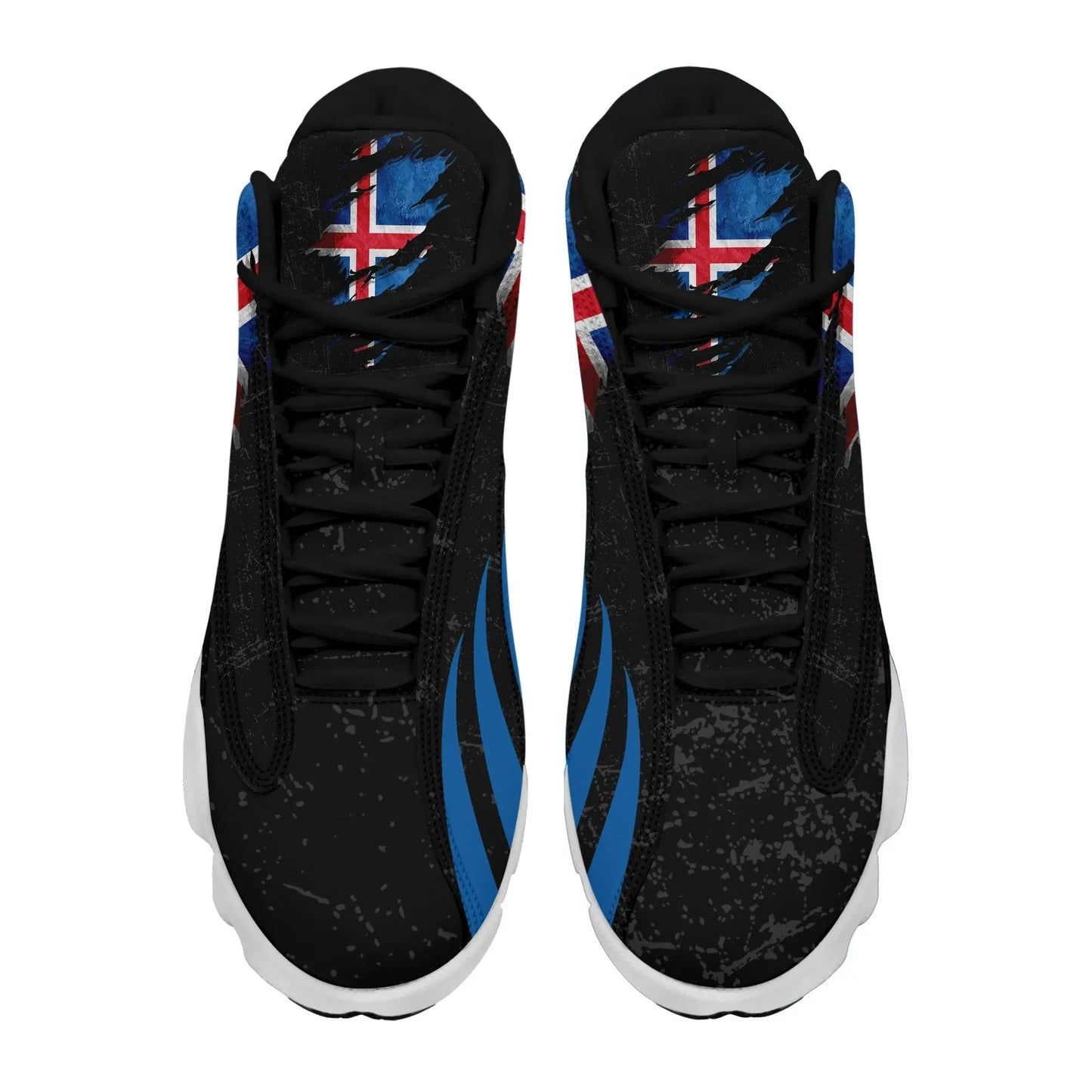 Iceland In Me High Top Sneakers Shoes Special Grunge Style