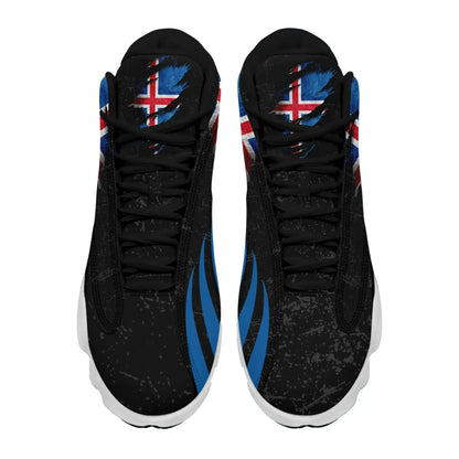 Iceland In Me High Top Sneakers Shoes Special Grunge Style