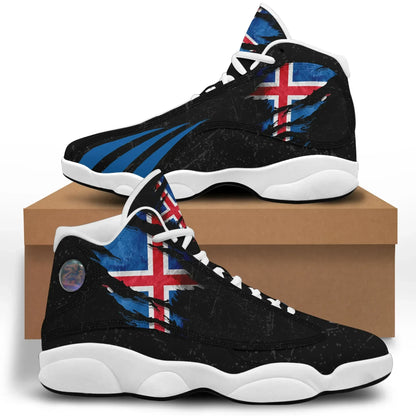 Iceland In Me High Top Sneakers Shoes Special Grunge Style